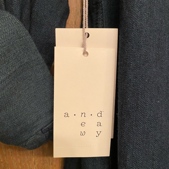 Dark Wash Jean Button-Down Shirt - Picture 4 of 4